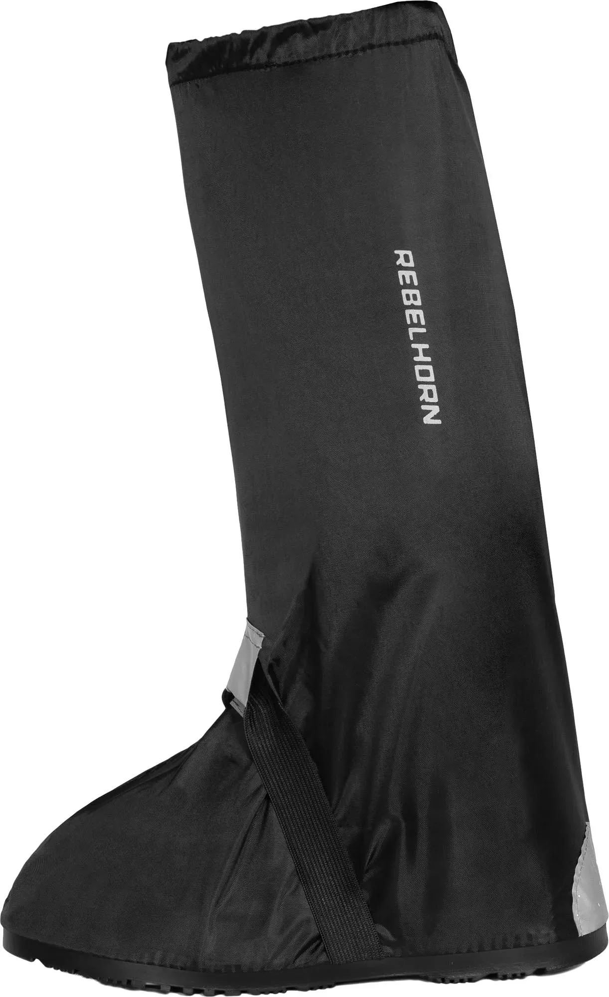Rebelhorn Thunder wasserdichte Motorrad Regen Überziehschuhe, Größe S für Männer