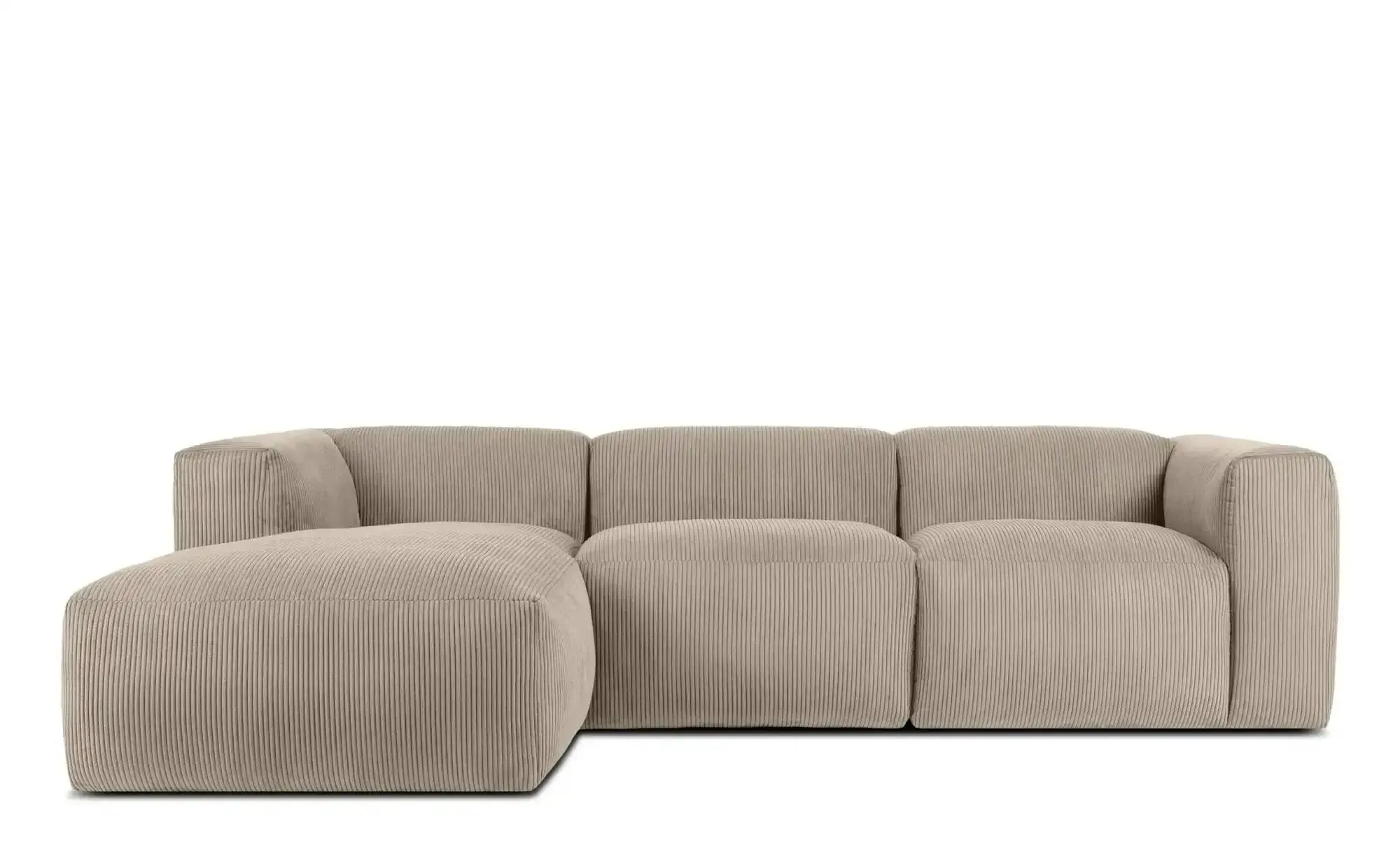 KONSIMO Ecksofa  Buffo ¦ beige ¦ Maße (cm): B: 285 H: 73