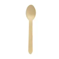 Duni Löffel, 160 mm, ungewachst Natural ungewachst 160 |