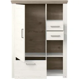 Set One by Musterring Highboard York Dekor Pino-Aurelio / Eiche Nelson