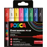 Posca Acrylmarker Set 8 St. sortiert
