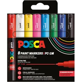Posca Acrylmarker Set 8 St. sortiert
