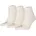 Socken Quarter Plain 3P Oatmeal 39-42