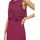 VILA Maxikleid Spitzenkleid Rot 34