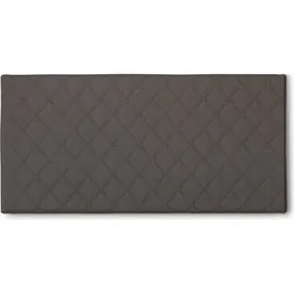 Talamo Italia Bettkopfteil Cleo, Kopfteil aus Kunstleder an der Wand, 100% Italy, geeignet für ein Queen-size-bett, Cm 130x60, Turteltaube - Grau