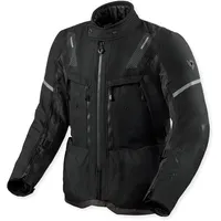 RevIt! Revit Sand 5 H2o Textiljacke wasserdicht - Schwarz