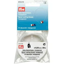 Prym Deko-Bastelfaden 0,25 mm transparent