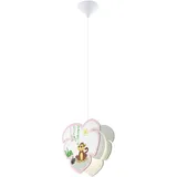 EGLO Kinder Pendel Leuchte Spiel Zimmer Decken Beleuchtung Affen Motiv Mädchen Hänge Lampe Eglo 96951