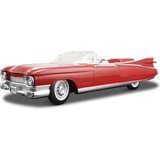 MAISTO 536813 - Cadillac Eldorado Biarritz Cabrio 59 pink 1:18