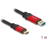 Delock USB Kabel USB Typ-A Stecker zu USB Type-C Ste 1 m USB Kabel