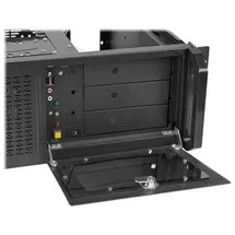 LANBERG SC01-4504-08B Modulares Servergehäuse Rack 4U Server Barebone