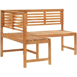 vidaXL Garten-Eckbank 140 x 140 x 85 cm Braun