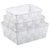 Kela Korb-Set Alvaro 3er Polypropylen Weiß