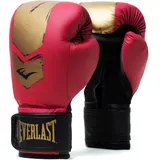 EVERLAST Leder Künstliche Boxhandschuhe Kinder - Prospect 2 / Rot/Gold schwarz|rot|gelb 6 OZ