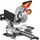 Vevor Kapp- & Gehrungssäge mit Zugfunktion 254 mm Sägeblatt 1800 W