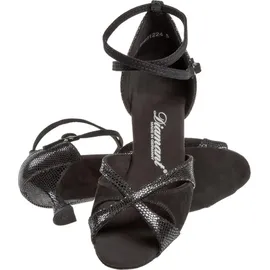 Diamant Damen Tanzschuhe 141-087-084 Standard & Latein, Schwarz (Schwarz), 38 EU (5 UK)