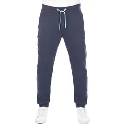 riverso Herren Trainingshose RIVVeit Regular Fit Regular Fit Blau Tunnelzug XL