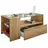 honig/eiche 100 x 45 x 50 cm