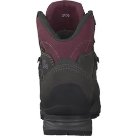 Hanwag Tatra II GTX Damen asphalt/dark garnet 37,5