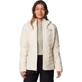 Columbia Joy Peak II Hooded Jacket W 2089041278, Women Jackets, Beige, - Kunstfaserjacke - Damen, Dark Stone L