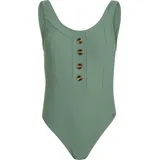 Protest Badeanzug, Damen Protest Silopo grün L