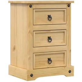 vidaXL Nachtschrank Corona 45 x 35 x 64 cm Braun