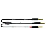 Cordial Audiokabel CFY 1,5 VPP 6,35mm Klinken-Stecker / 6,35mm Klinken-Stecker 1,50m (10623)