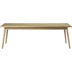 FDB Møbler C35CH Ausziehtisch, 220 x 92 cm, eiche natur