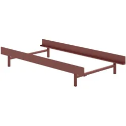 MOEBE - Bett 90 cm, dusty rose