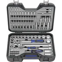 PROJAHN Steckschlüssel-Koffer 1/4" + 1/2" 91-tlg.
