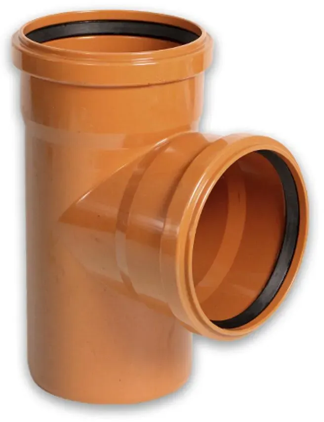 Kanalrohrsystem KG-Abzweig, T-Stück 87° (Ausführung: DN 400/200)