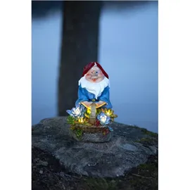 Best Season Dekoleuchte Kunststoff (H)22 x Ø 14 cm inkl. Dämmerungssensor mehrfarbig