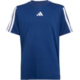 adidas Train Essentials 3-Streifen T-Shirt blau