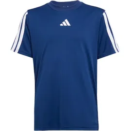 adidas Train Essentials 3-Streifen T-Shirt blau