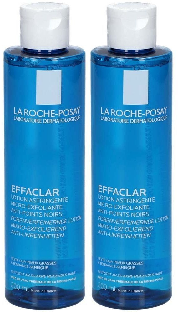 LA ROCHE POSAY EFFACLAR Lotion astringente 2x200 ml lotion(s)