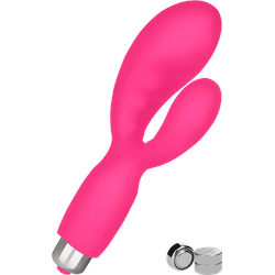 Silikon G-Punkt Rabbit, 14,5 cm, pink