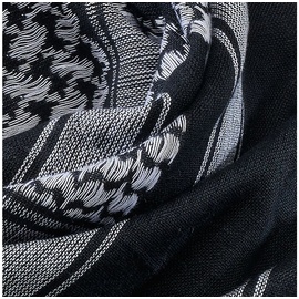 Brandit Textil Brandit Shemag Schal Schal schwarz/weiß