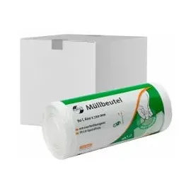 EMIL DEISS KG (GmbH + Co.) DEISS FIRST PLUS Müllbeutel, 60 Liter, Premium-LDPE, 36022 Karton
