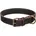 Fettleder-Halsband dunkelbraun L XL