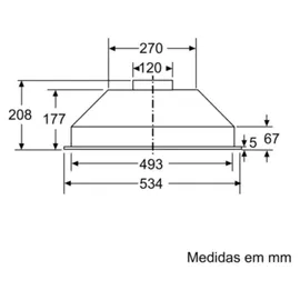 Bosch DLN53AA70 Lüfterbausteine 50 cm