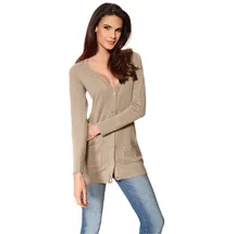 Heine Feinstrickjacke Beige 38