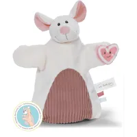 NICI Schmusetuch »My first NICI, Handpuppe Maus 2in1 26x25