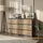 beautysofa Lemon 120 x 78 x 39 cm Eiche Artisan / Anthrazit