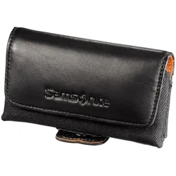 Handy-Köchertasche Lucca Gr. 2 Schwarz/Orange