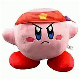 nbg edv handels und verlags gmbh Kirby Ninja Mega Plüschtier 30 cm Rosa