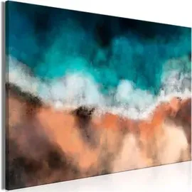 Artgeist Wandbild Wellen im Sand, Leinwand, Querformat, 120 x 80 cm