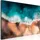 Artgeist Wandbild Wellen im Sand, Leinwand, Querformat, 120 x 80 cm