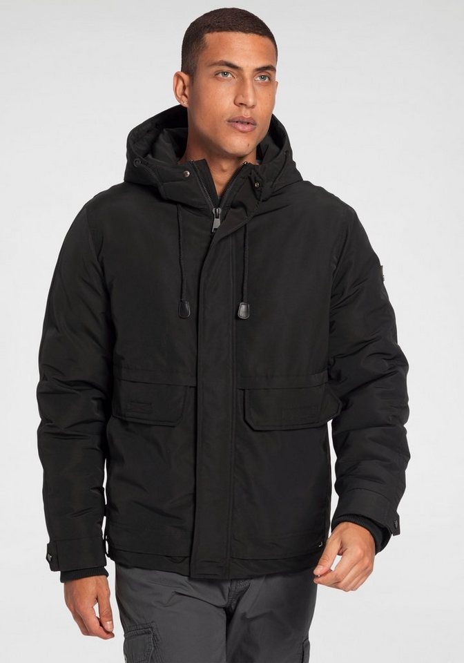 ALPENBLITZ Outdoorjacke "Stavanger" mit aufwendigem Innensteppfutter schwarz XXL (60/62)