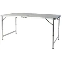 Mojawo Campingtisch klappbar Alu 120x60x58/70cm-DMC330872