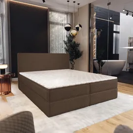 masseno Boxbett 160 x 200 cm Braun